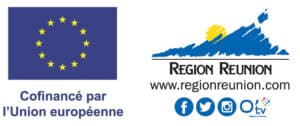 Logos du FEDER et Région Réunion